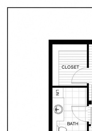 BLU Bellevue Apartments 1x1 11 Floor Plan BLU Bellevue Apartments 1x1 11 Floor Plan